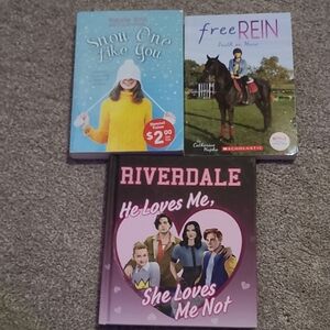 YA Book Bundle: Riverdale, Free Rein, & Snow One Like You